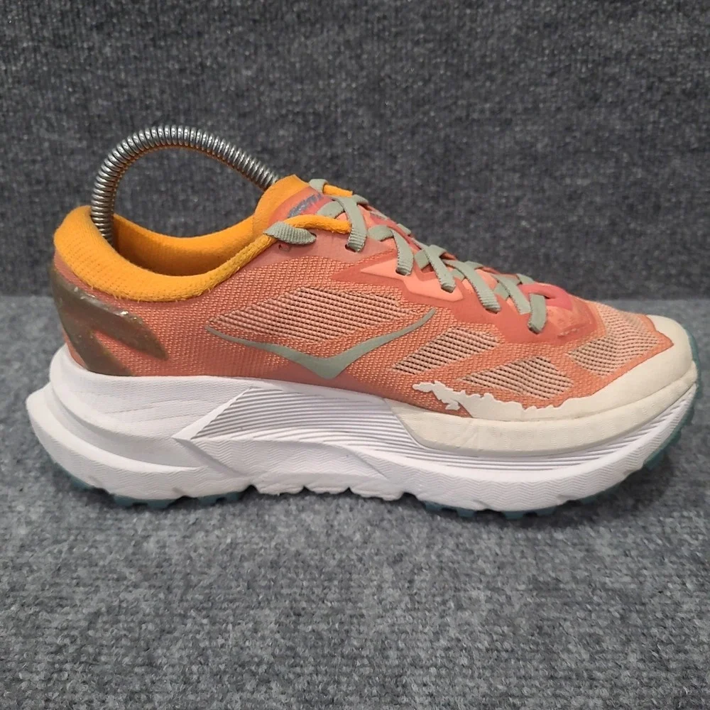 Hoka Mafate X Women's Size 7.5B Feldspar Mountain Fog Running Shoes Comfort